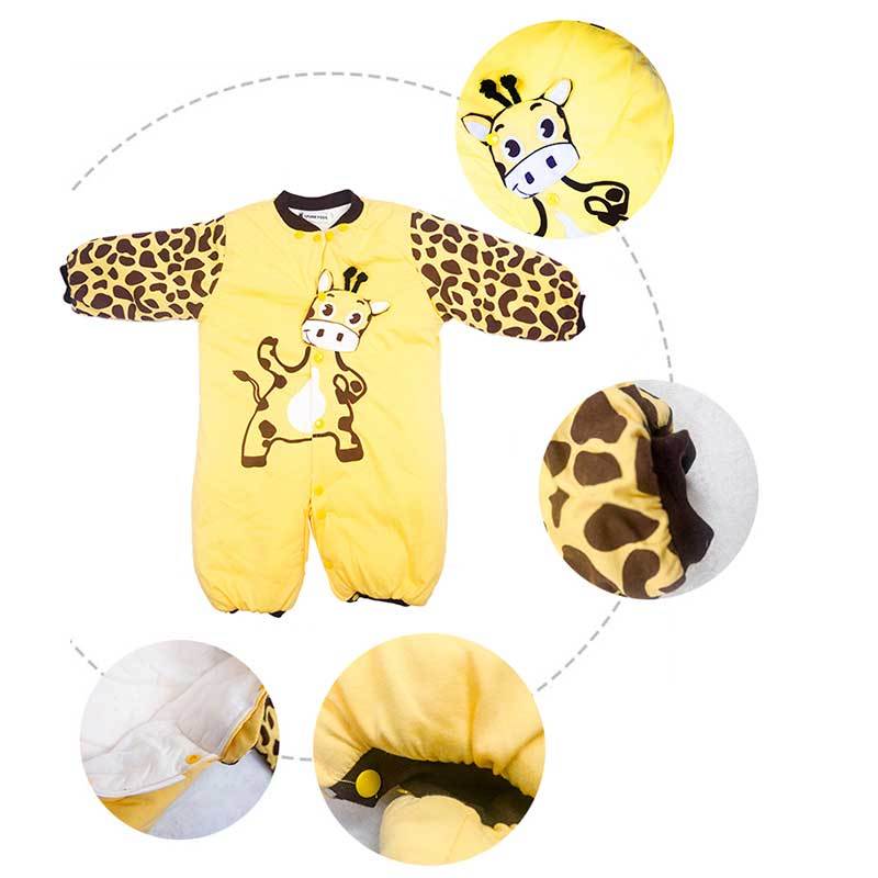 Animal Fleece Baby Pajamas