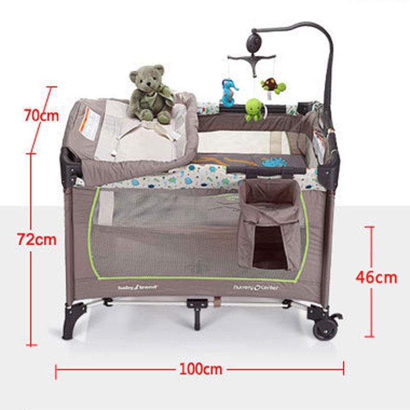 Newbabywish Deluxe Playard with Carry Bag
