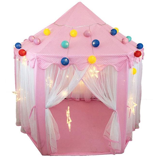 Newbabywish Princess Tent Playhouse