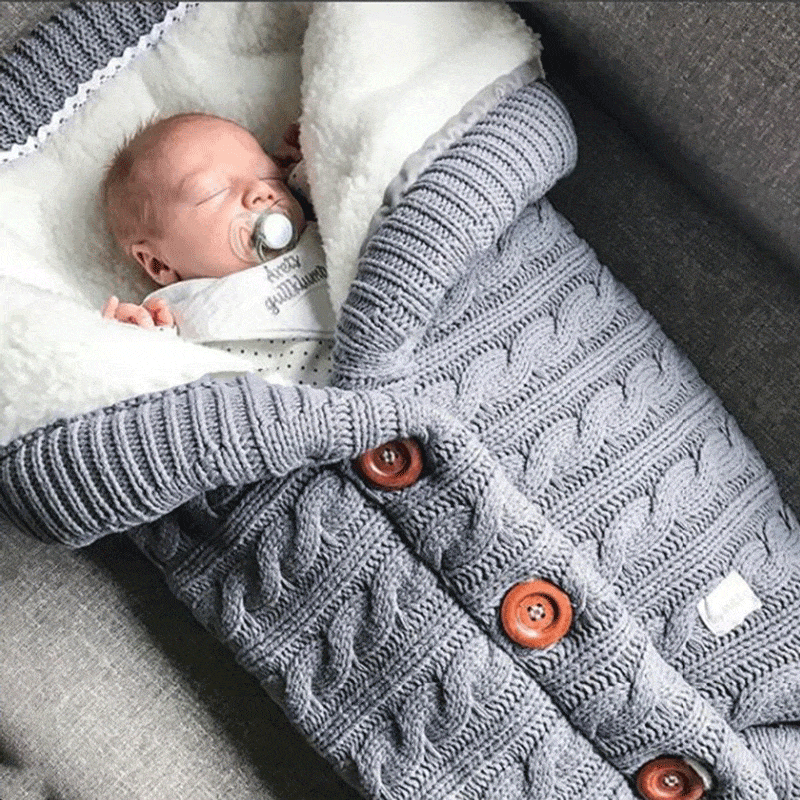 Newborn Swadding Wrap Baby Blanket-1