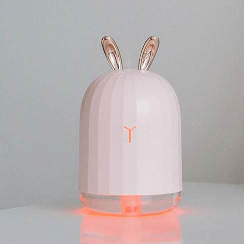 Mini Rabbit Humidifier with Breathing Light