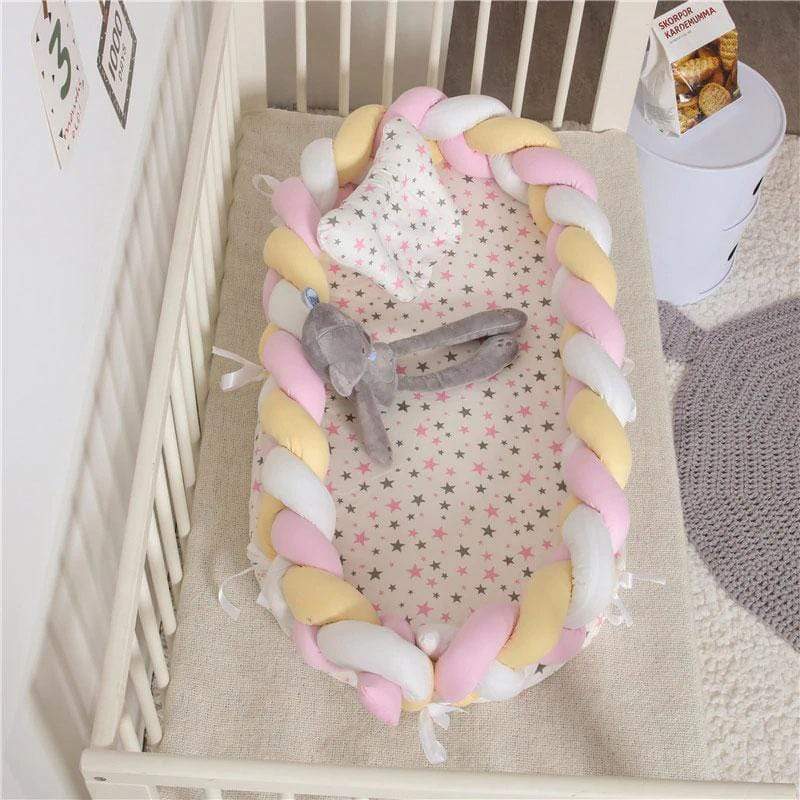 Nest Bed Handmade Braided Baby Lounger