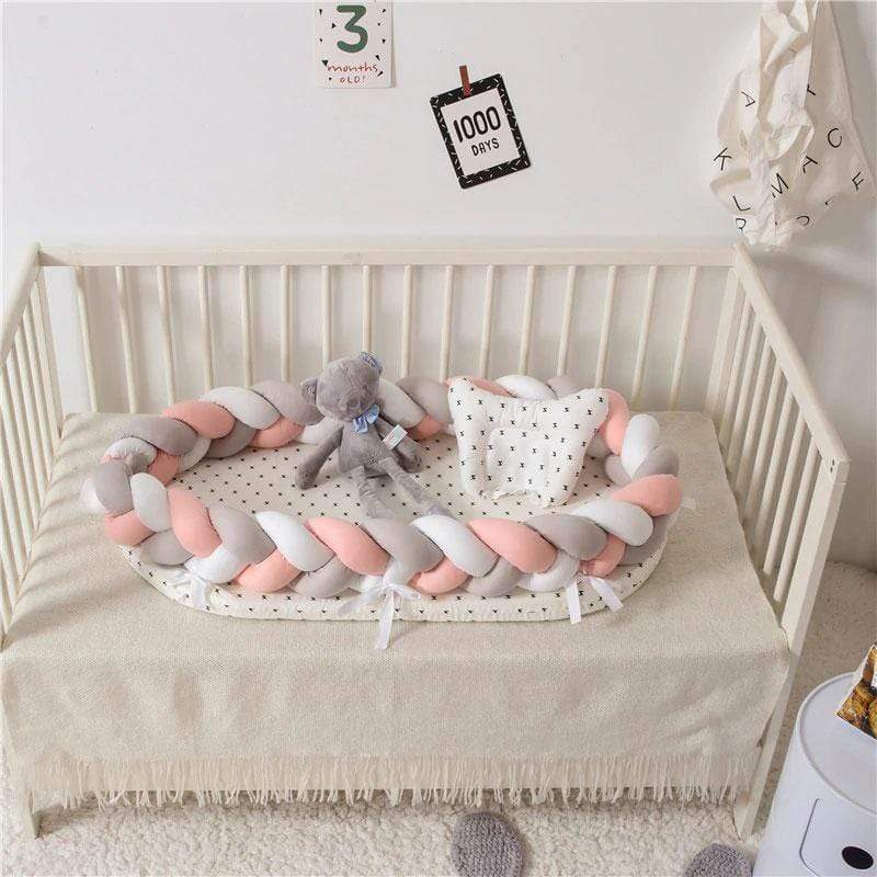 Baby Nest Cotton Bionic Bed-Multicolour-8