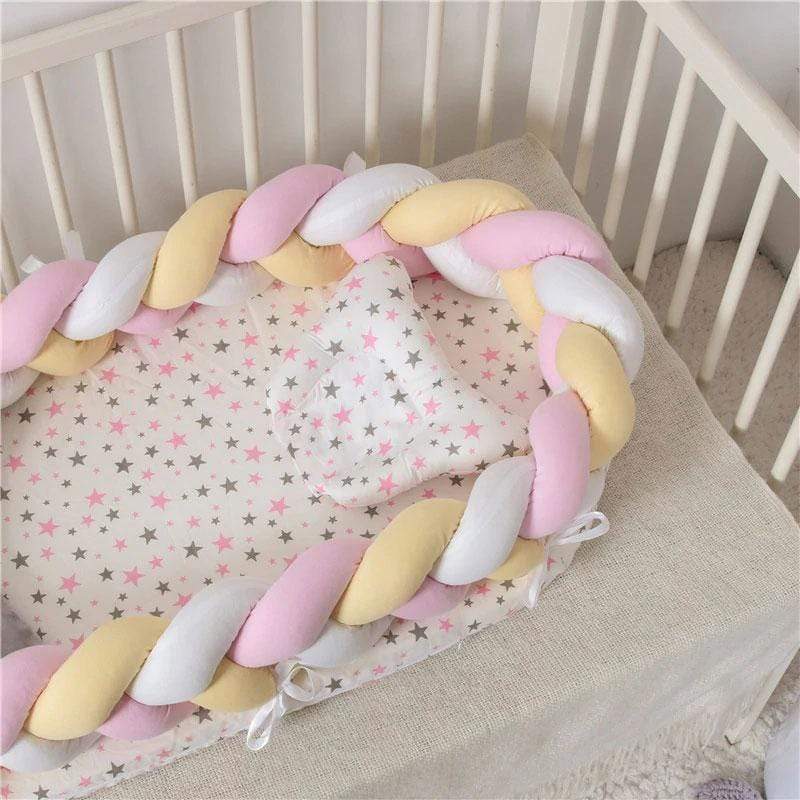 Baby Nest Cotton Bionic Bed-Multicolour-7