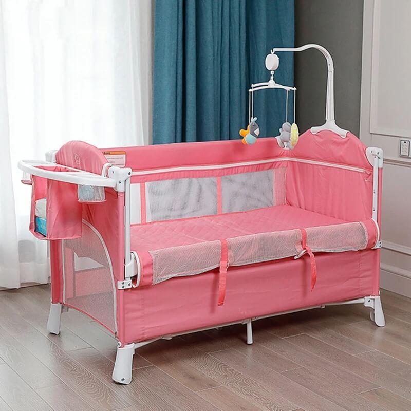 Portable Bassinet Baby Co Sleeper Crib Attached To Bed Baby Bedside Crib