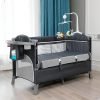 Portable Bassinet Baby Co Sleeper Crib Attached To Bed Baby Bedside Crib