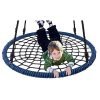 Durable 40"  Kids Tree Swing Kit Spider Web Swing Set with Saucer