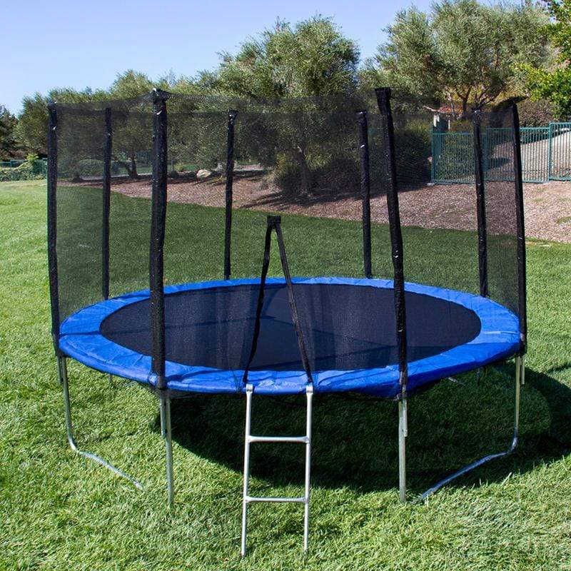 Outdoor 12ft Trampoline Big Round Trampoline for Kids and Adults