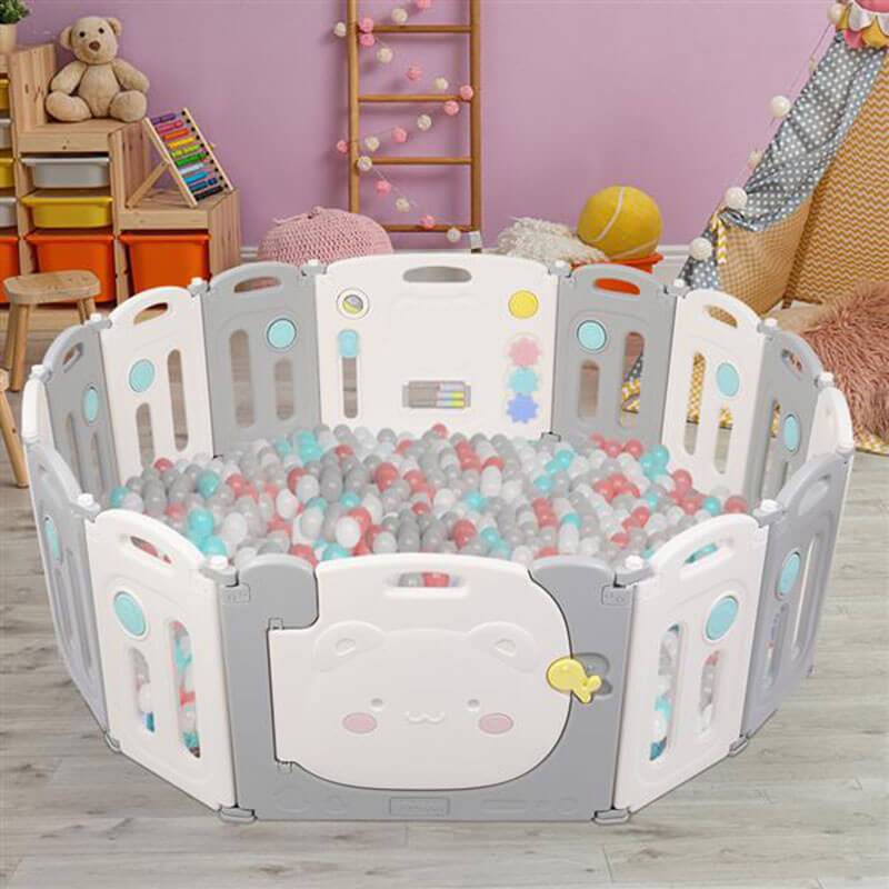 Foldable Playpen For Kids Play Yard Fence