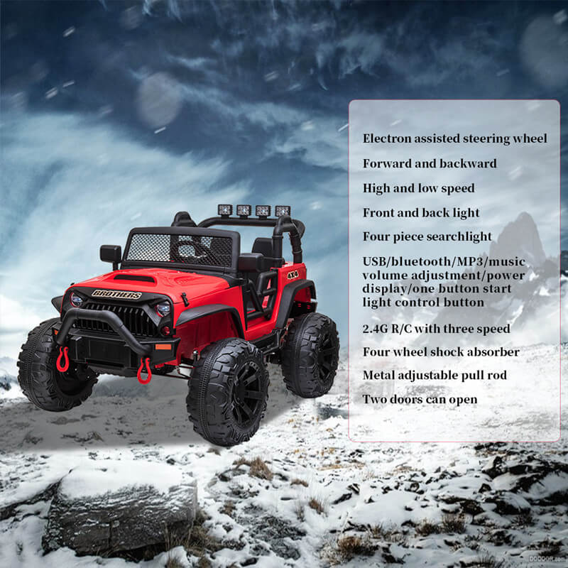 Power wheels store jeep 4 seater
