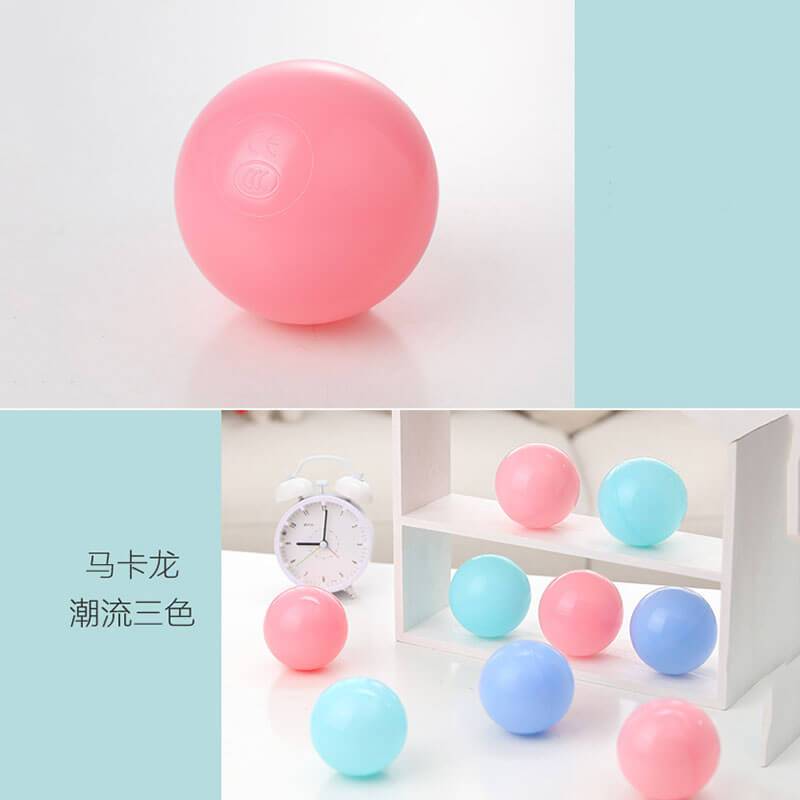100PCS Colorful Soft Plastic Kids Play Ball Ocean Ball