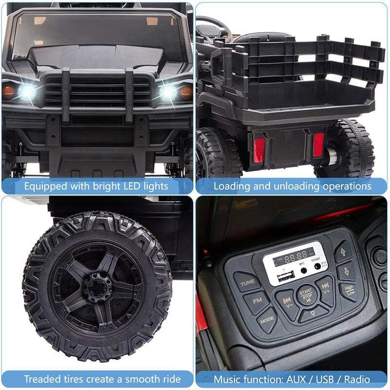 12V Off-Road Vehicle Ride On Car With Remote Control