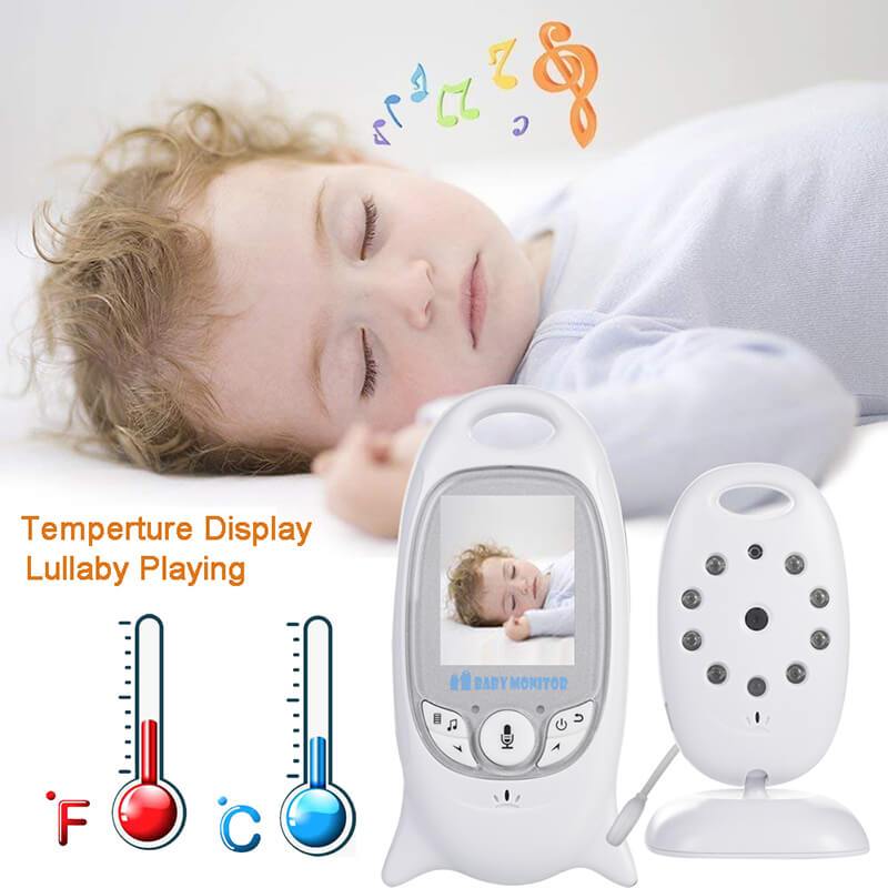 Portable Baby Monitor with Camera and Audio Infant Camera Night Vision