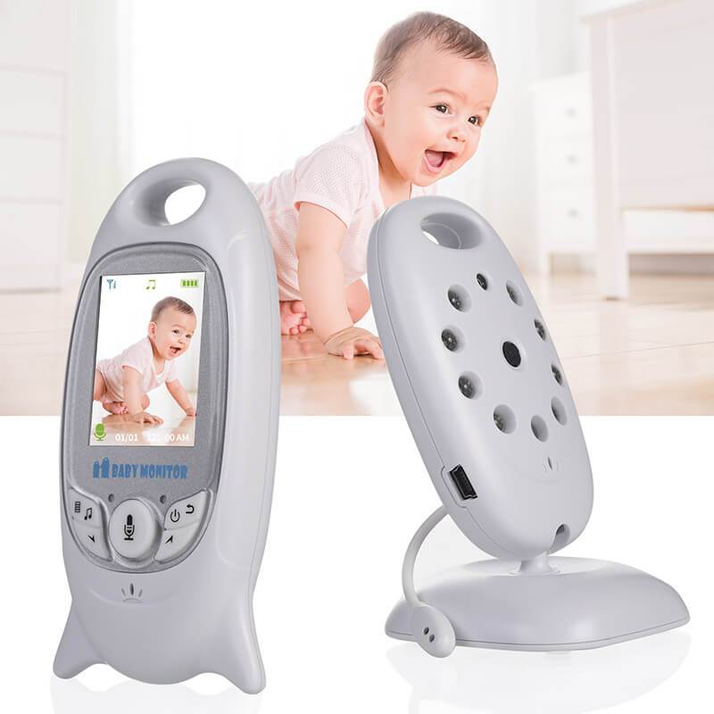 Portable Baby Monitor with Camera and Audio Infant Camera Night Vision
