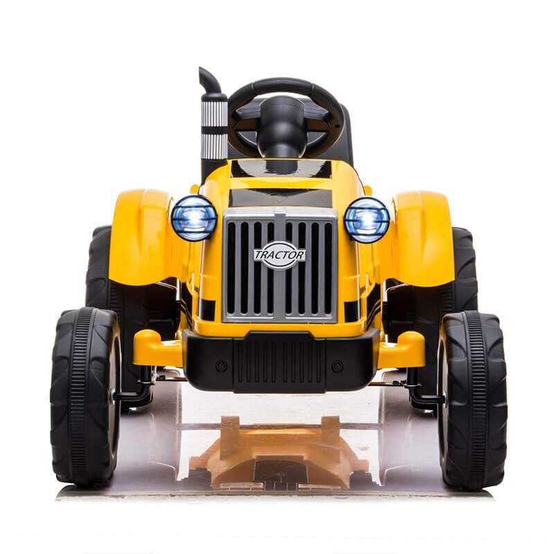 12V Kids Ride On Remote Electic Tractor With Trailer Loader