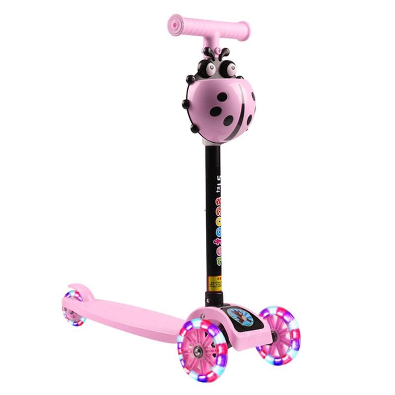 Beetle Scooters For Toddlers LED 3 Wheels Childrens Scooter