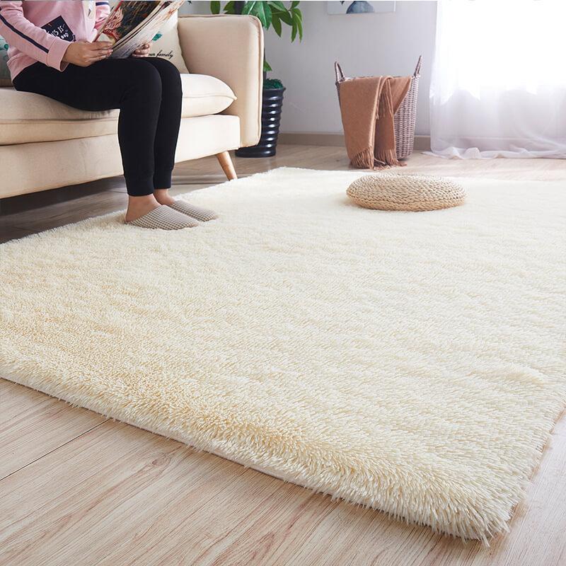 Fluffy Area Rugs for Living Room Plush Carpet Kid Play Mat