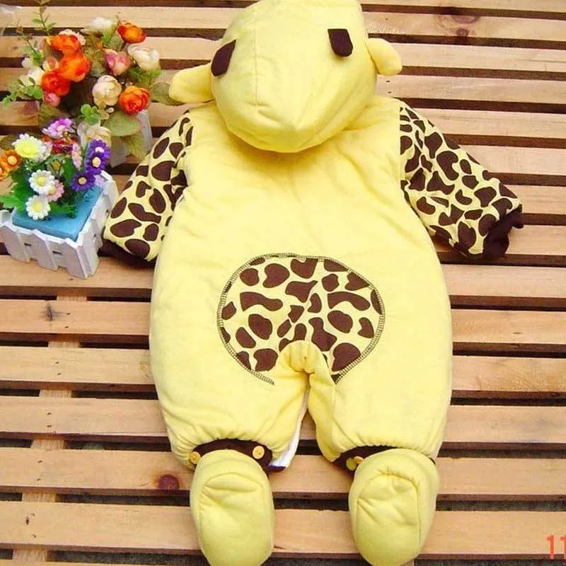 Animal Fleece Baby Pajamas