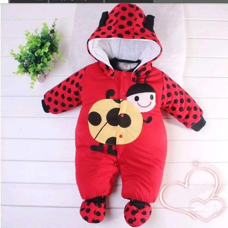 Baby Romper Clothes Animal Fleece Baby Pajamas