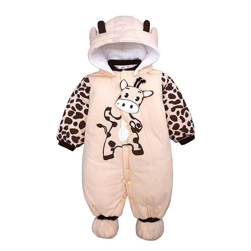 Animal Fleece Baby Pajamas