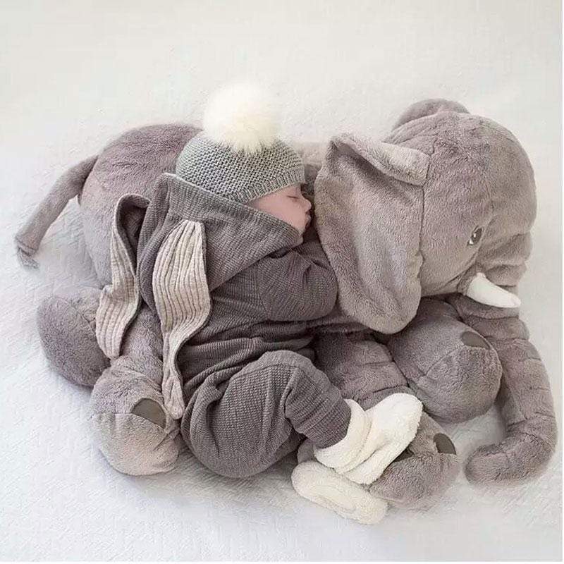 Newbabywish Elephant Baby Pillow Toy