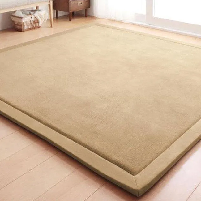 mat for crawling baby brown