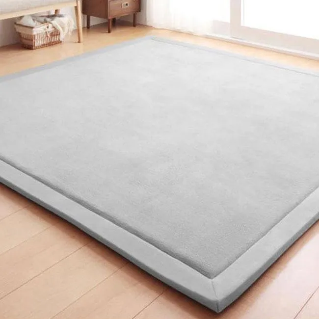 soft baby mat baby crawl mat gray