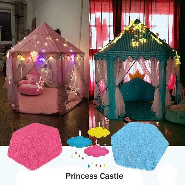 Newbabywish Princess Tent Playhouse