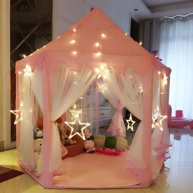 Newbabywish Princess Tent Playhouse