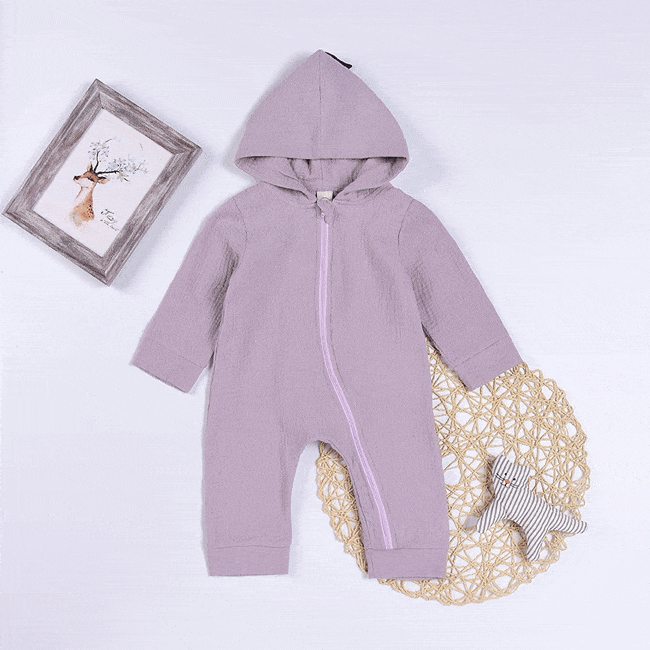 Newbabywish Baby Clothes Dinosaur Romper