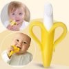 Newbabywish Safe Banana Baby Teether