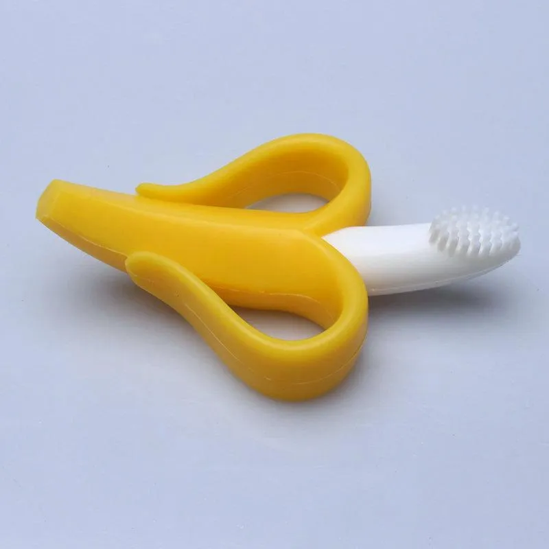Newbabywish Safe Banana Baby Teether