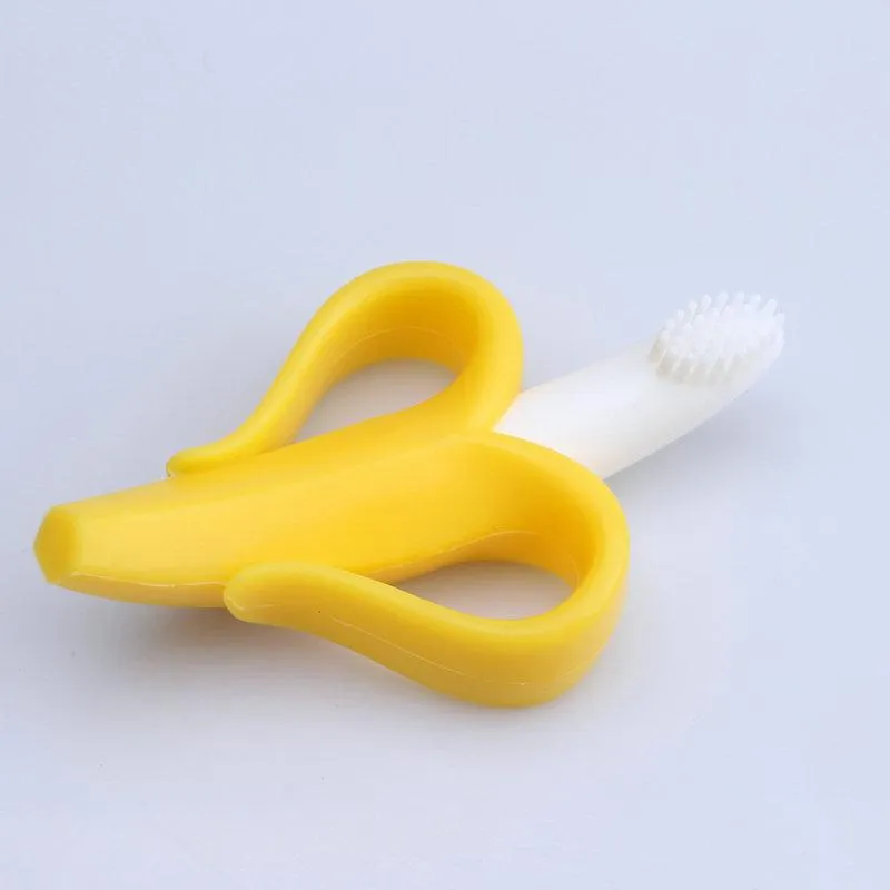Newbabywish Safe Banana Baby Teether