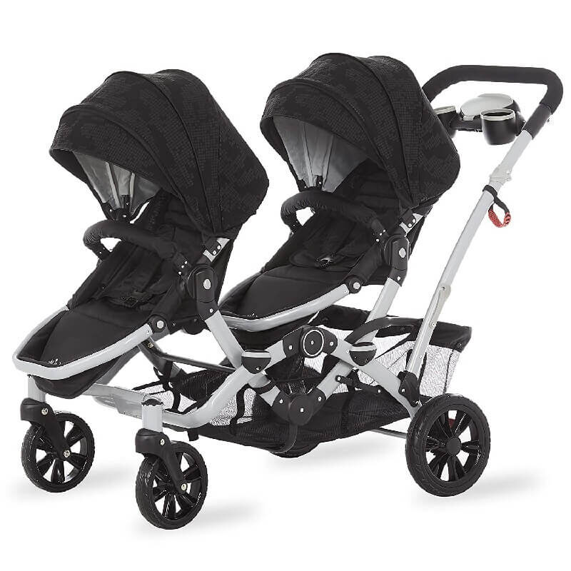 Dream On Me Track Tandem Stroller Twin baby double stroller