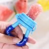 Newbabywish 1PC Baby Teether Nipple Fruit Food Silicone Teethers Safety Feeder Bite Food Teether