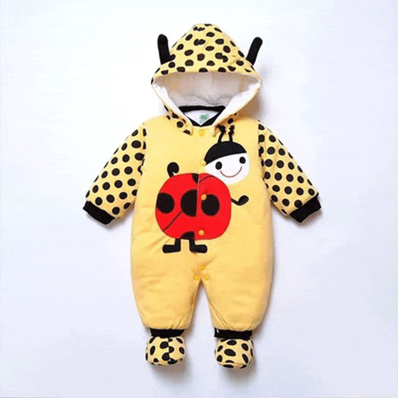Animal Thick Baby Romper | Baby Clothes | Newbabywish Baby Stores