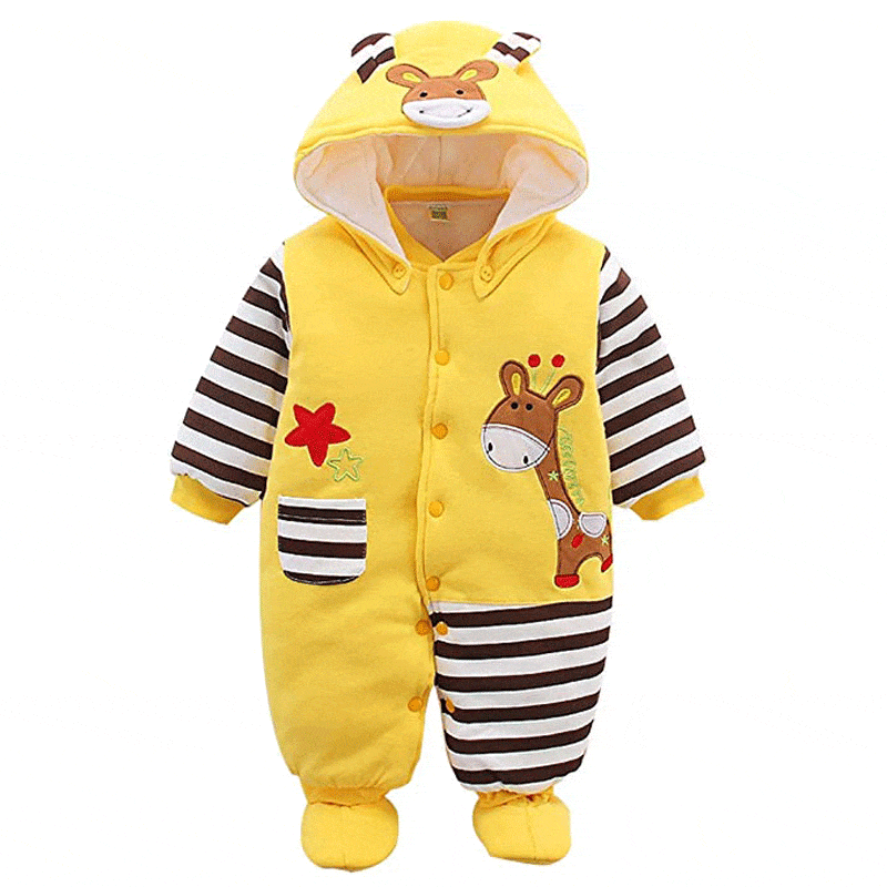 Animal Thick Baby Romper | Baby Clothes | Newbabywish Baby Stores