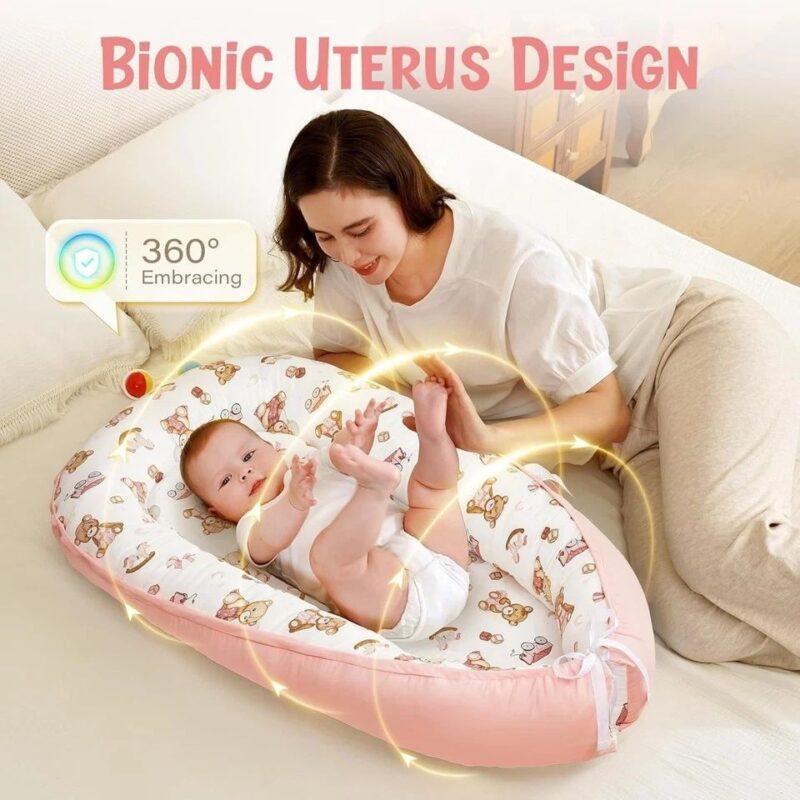 Cotton Braided Baby Nest - Image 2