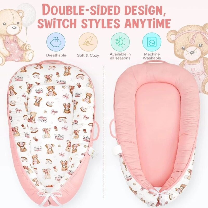 Cotton Braided Baby Nest - Image 3