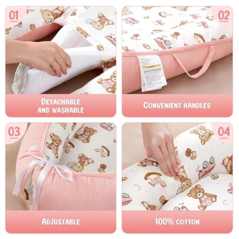 Cotton Braided Baby Nest - Image 7