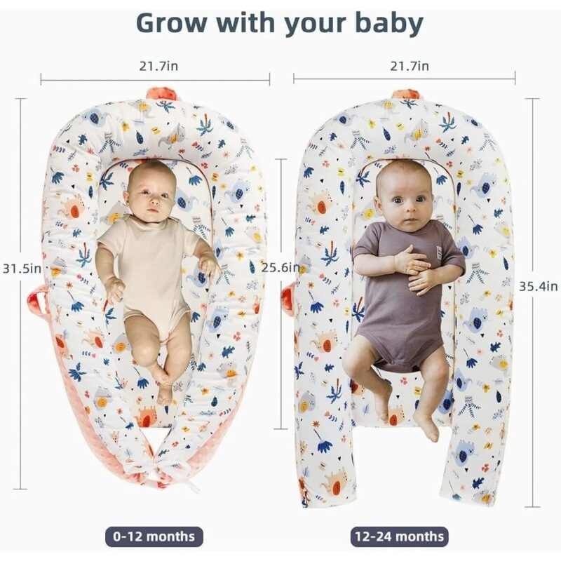Newborn Cozy Elliptical Nest Bed - Image 5