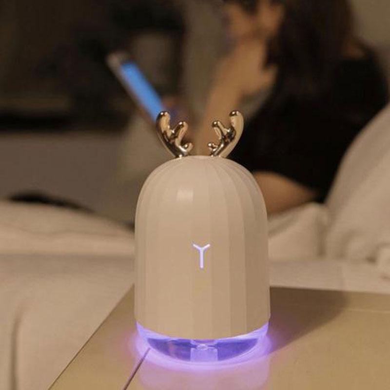 Mini Rabbit Humidifier with Breathing Light