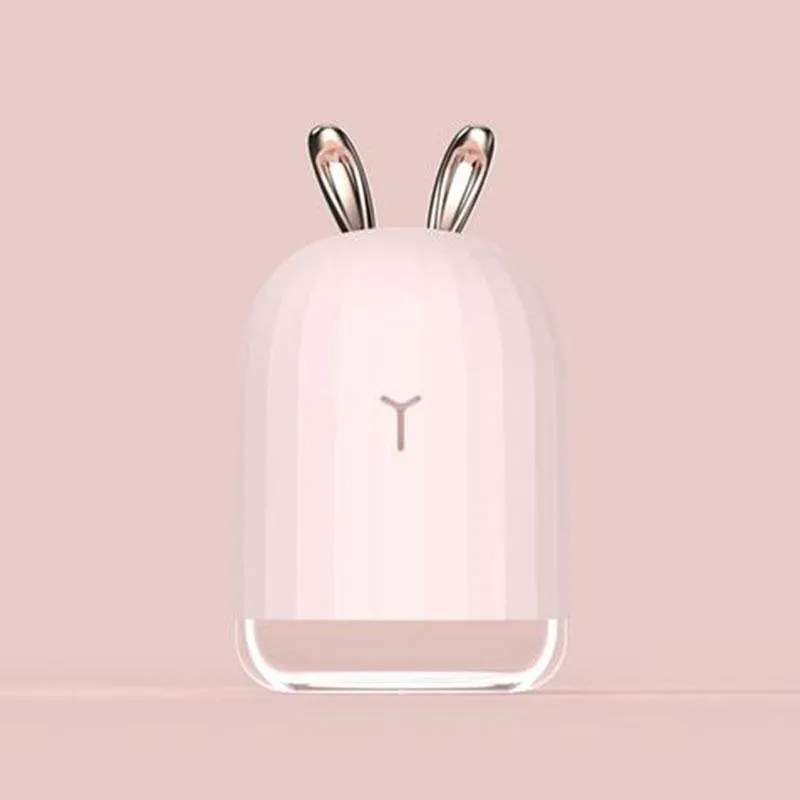 Mini Rabbit Humidifier with Breathing Light