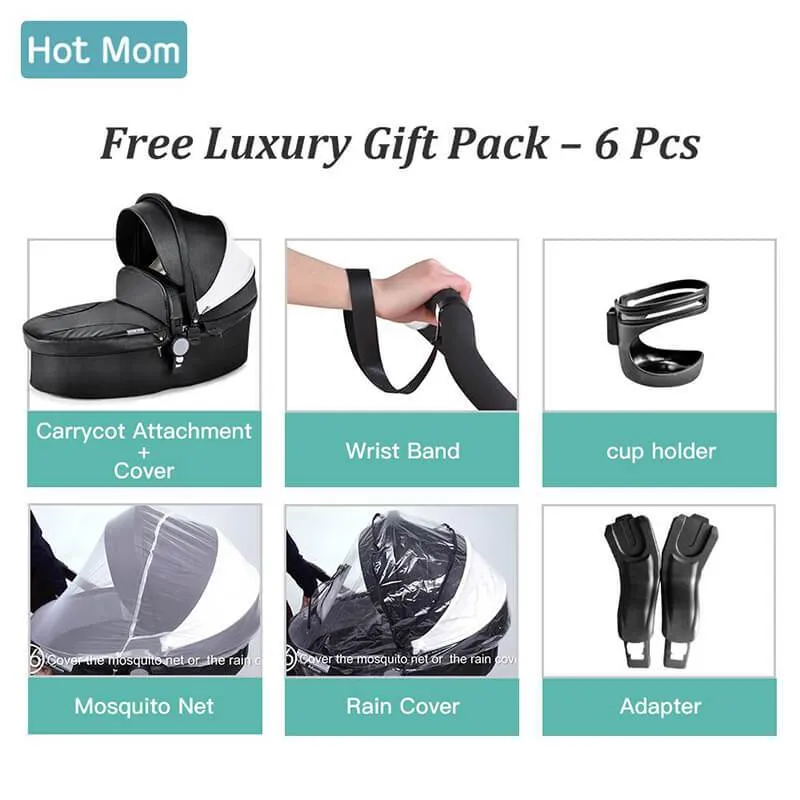 Hot mom stroller car seat adapter clearance