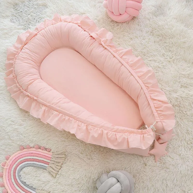 Cute Baby Lounger Snuggle Nest Co Sleeper