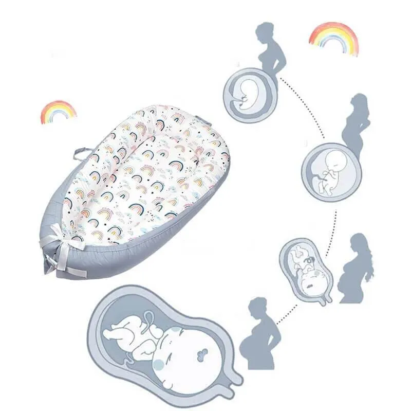 Newbabywish Portable Baby Lounger Snuggle Nest