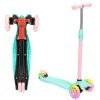 Adjustable 3 Wheel Kids Scooter Kick Scooter for Boys and Girls with Flashing Wheels
