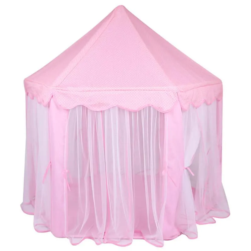 Princess Castle Playhouse Pink Kid Indoor Playhouse and Outdoor Playhouse