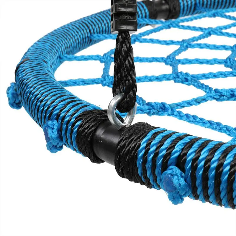 Durable 40"  Kids Tree Swing Kit Spider Web Swing Set with Saucer