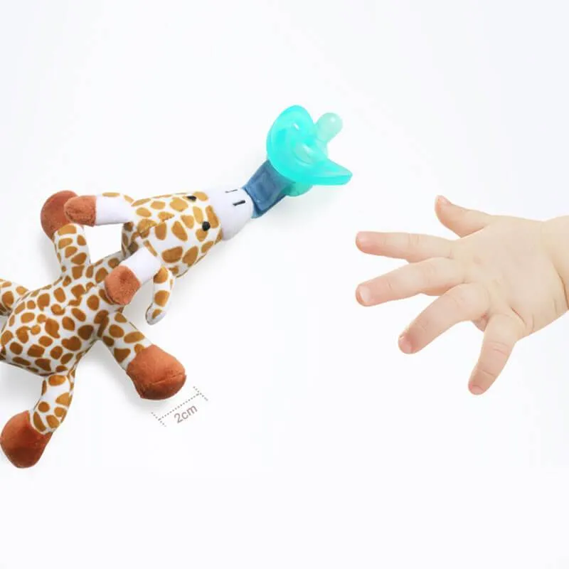 Stuffed Animal Pacifier for Breastfed Babies